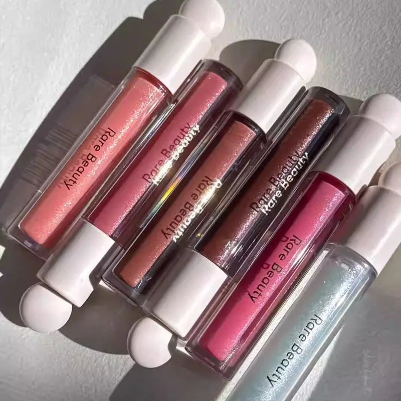 RARE BEAUTY 6-color Beam Fine Blaze Sparkling Lipstick and Smooth Lip Gloss A Natural Beauty That Accentuates Your Complexion